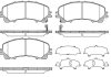 Колодки гальмівний диск. перед. (Remsa) Nissan X-Trail (14-), Infiniti Q50 (13-) (P15073.12) WOKING P1507312 (фото 1)