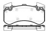 Колодки гальмівний диск. перед. (Remsa) Audi A4 A5 A6 A7 A8 17> (P15633.00) WOKING P1563300 (фото 1)