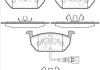 Колодки гальмівний диск. перед. (Remsa) VW Golf VII, Skoda Octavia III, Audi A3 (12-) (P17013.01) WOKING P1701301 (фото 1)