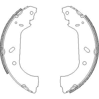 Тормозные колодки зад. 806/Expert/Jumpy/Scudo/Zeta (94-06) WOKING Z4417.00