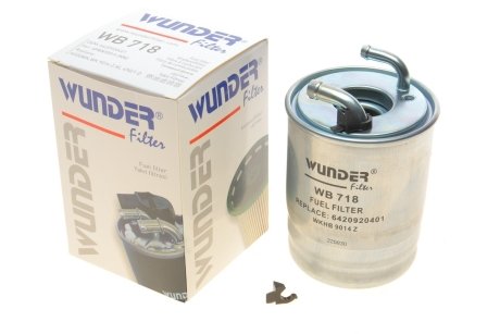 Фільтр паливний WUNDER WUNDER FILTER WB 718