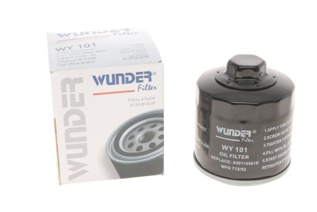 Фильтр масляный WUNDER WUNDER FILTER WY 101