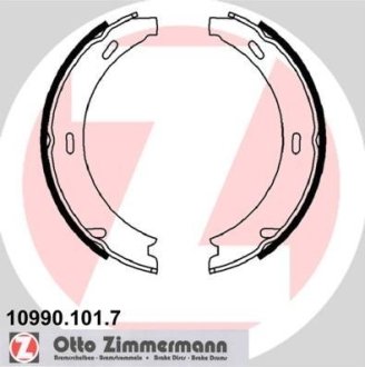 Комплект тормозных колодок ZIMMERMANN 10990.101.7