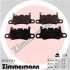 Колодки тормозные дисковые (комплект 4 шт.) ZIMMERMANN 25512.175.1 (фото 1)